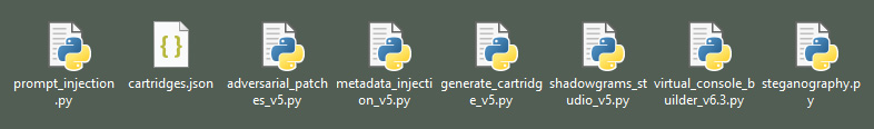 Shadowgrams — scripts